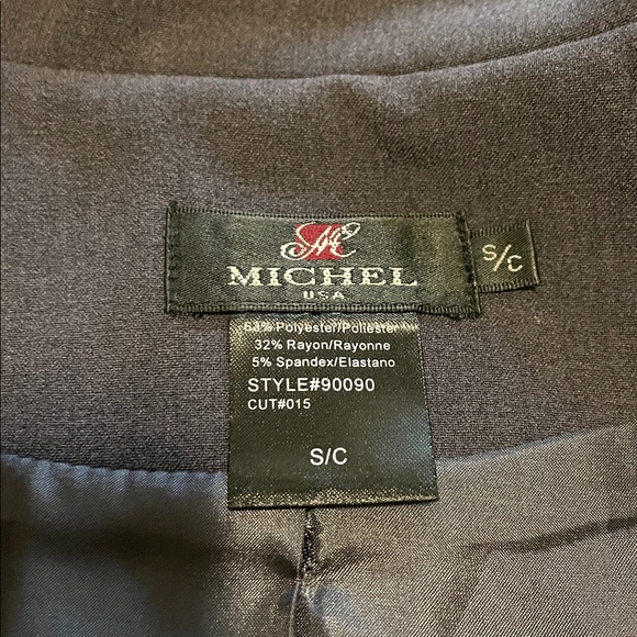 Michel USA Women’s Blazer Size S Brown Professional Business Career Preppy - Picture 6 of 11